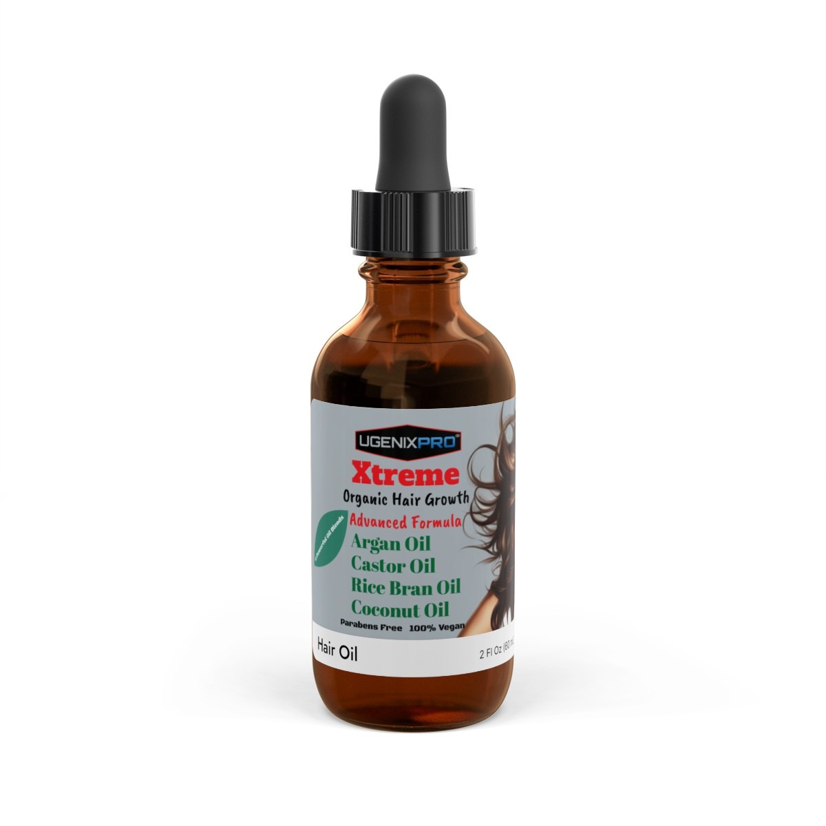 UgenixPRO® Xtreme Advanced Organic Hair Growth Oil 2oz